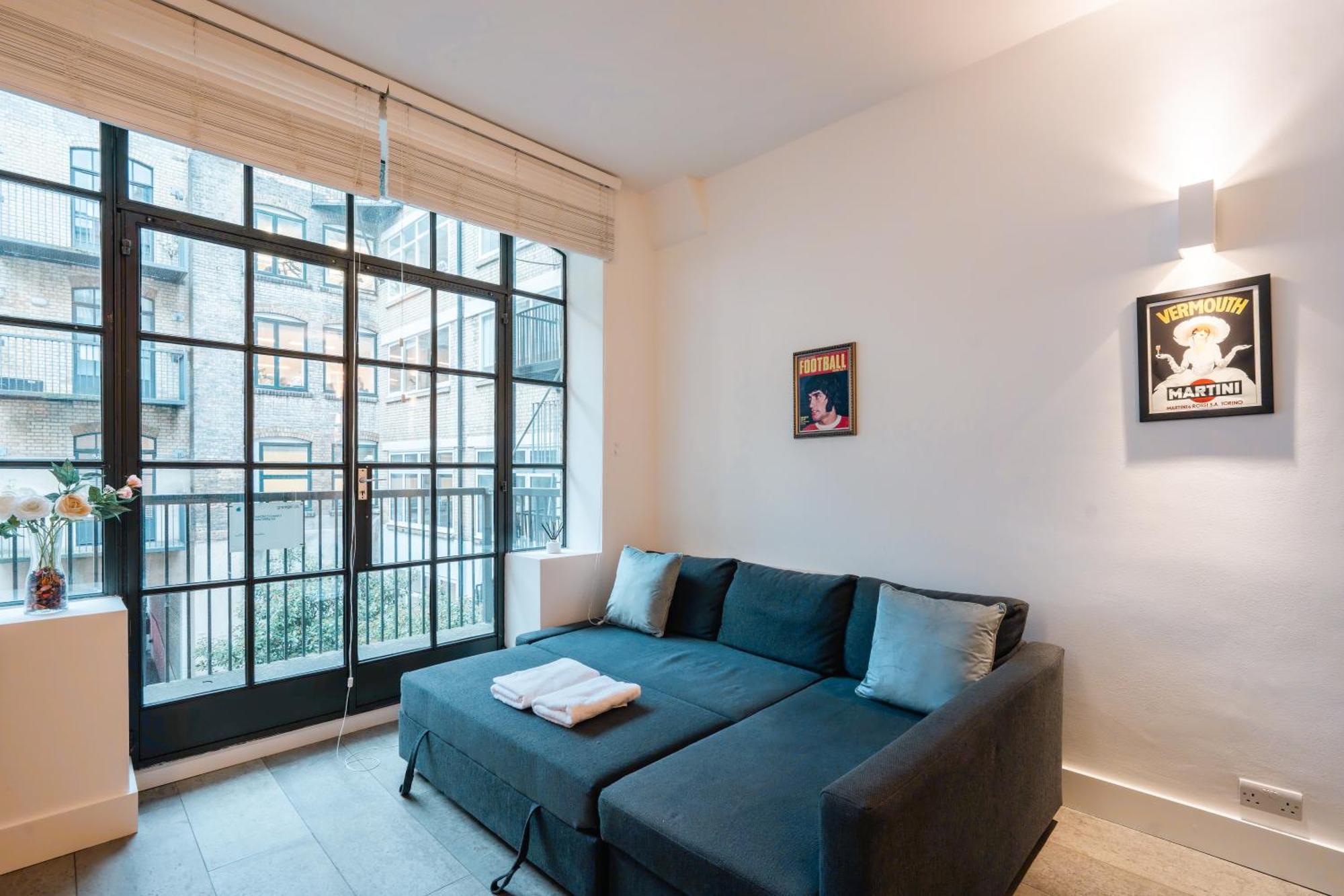 Stylish 2-bedroom Flat With Balcony In Clerkenwell Appartamento *
