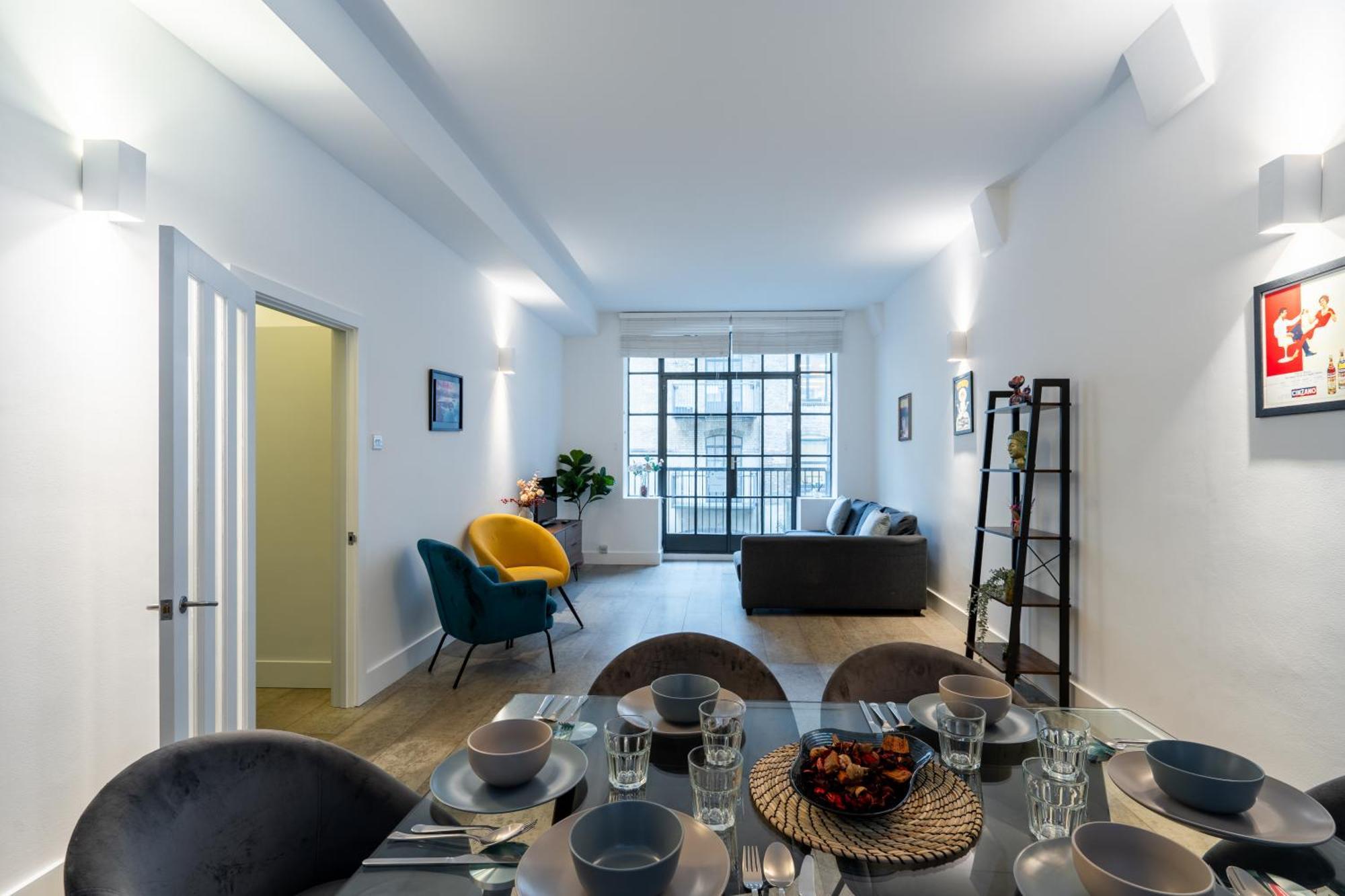 Stylish 2-bedroom Flat With Balcony In Clerkenwell